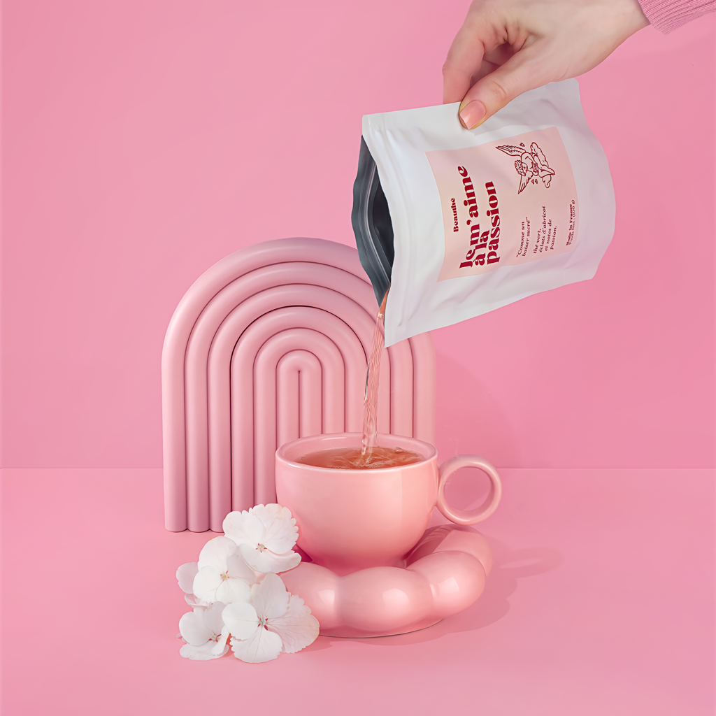 Sachet de thé bien-être – infusion naturelle apaisante offerte dans la Beauthé Box